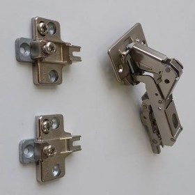 Blum Cruciform Mounting Plate - Spacing: 0mm - Height: 9.2 +/- 2mm - Screw-in