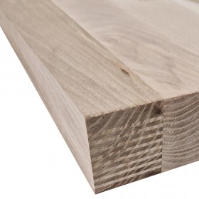 LUMBER TOP - Solid Wood Worktop Ash Narrow Stave 4.1M 620mm 30mm
