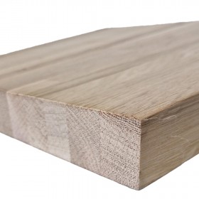 LUMBER TOP - Solid Wood Worktop Oak Short Staves 3M 40mm