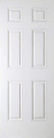 REGENCY FIRE DOORS - FD30 York 6 Panel Smooth