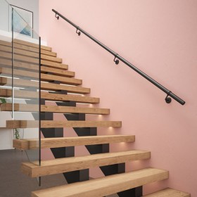 ROTHLEY - Indoor Handrail Kit Black