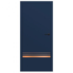 ERKADO - Inlays Brushed Copper Lux 518 Doors