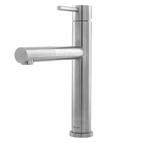 CAPLE - Atlanta Pull-out Kitchen Tap Stainless Steel