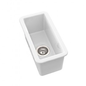 VALET 0.5 BOWL SQ - Undermount Ceramic Sink