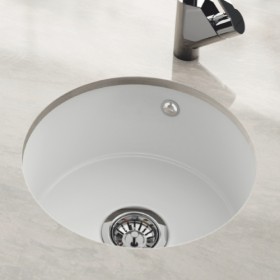VALET ROUND - Undermount Ceramic Sink