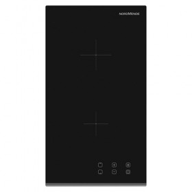 NORDMENDE - 30cm 2 x Zone Touch Control Ceramic Hob Black