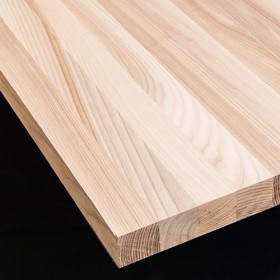 LUMBER TOP - Solid Wood Worktop Ash 4.1M 650mm 40mm