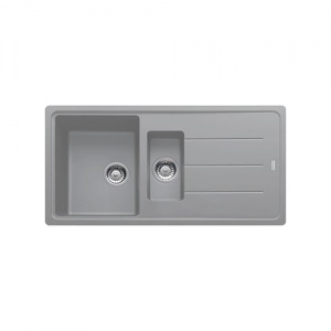 FRANKE - Basis 1.5 Bowl Sink Reversible Fragranite Stone Grey