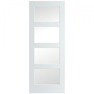 JAVA WHITE - Shaker 4 Lite Primed Clear Glass