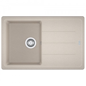 FRANKE - Basis Single Bowl Sink Reversible Fragranite Coffee