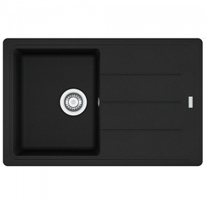 FRANKE - Basis Single Bowl Sink Reversible Fragranite Matt Black