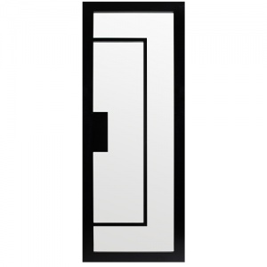 BELGRAVIA - Barcelona Black Primed Clear Glass