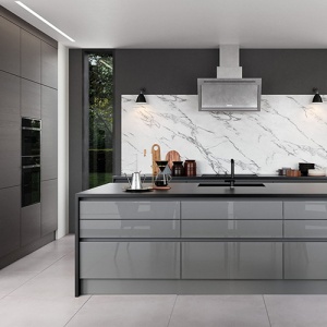 ALASSIO - Gloss Painted Collection - Dust Grey Cashmere