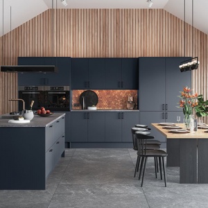 ALASSIO - Matt Painted Collection - Slate Blue