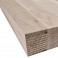 LUMBER TOP - Solid Wood Worktop Ash Short Staves 3M 40mm