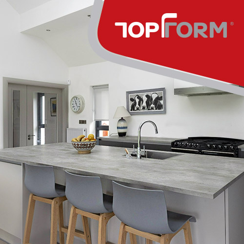 Topform worktops, counter tops for every kitchen.