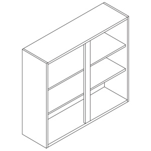 Kitchen carcasses - wall cabinets