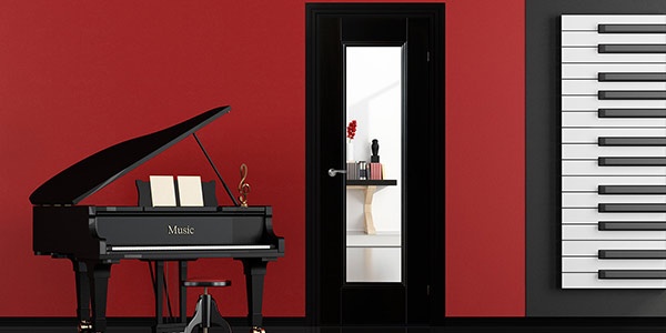 Noyeks - Doors and Handles - Black internal door range - Noyeks Newmans Ireland