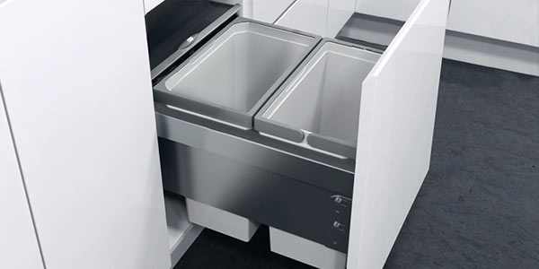 Kitchen cargo bin and storage solutions