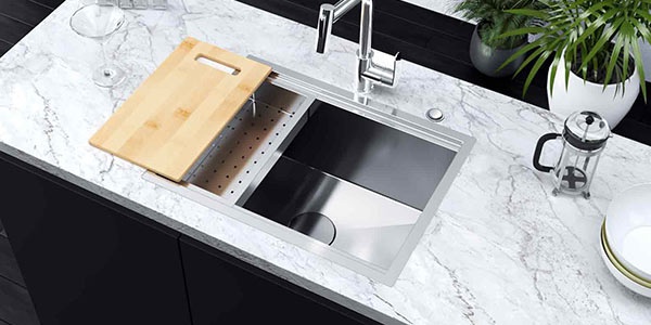 Kitchen sinks - Franke, Blanco, undermount, ceramic, stainless steel - Noyeks Newmans
