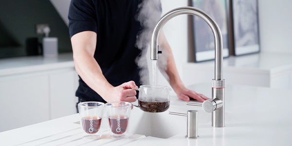  Noyeks - Kitchen Taps - Pull Out Taps - Twin Lever Taps - Chrome Tap