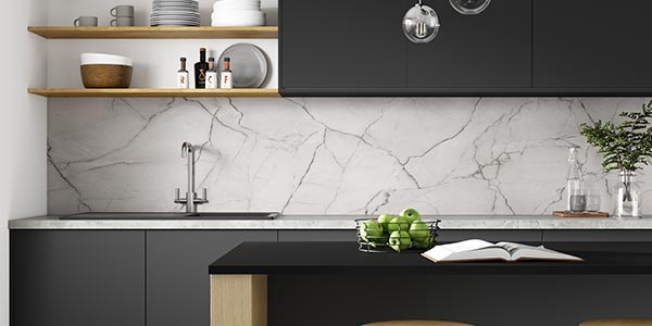 Omega kitchen worktops and splashbacks