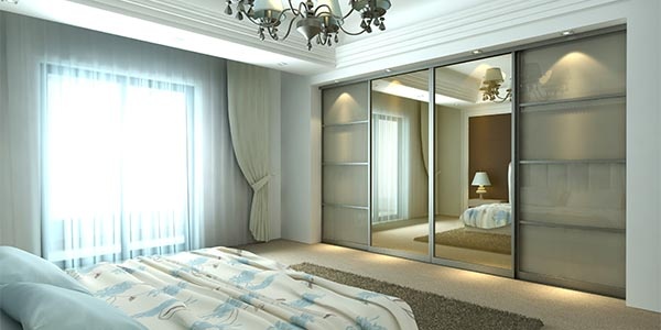 Sliding wardrobe doors and units.