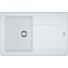 FRANKE - Basis Single Bowl Sink Reversible Fragranite Polar White
