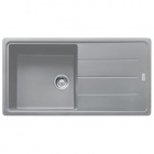 FRANKE - Basis Single Bowl Inset Sink Reversible Fragranite Stone Grey
