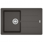 FRANKE - Basis Single Bowl Sink Reversible Fragranite Slate Grey