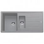 FRANKE - Basis 1.5 Bowl Sink Reversible Fragranite Stone Grey