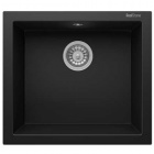 Realstone Composite Sink - Granite Black Undermount Bowl