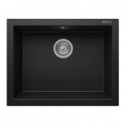 Realstone Composite Sink - Granite Black Undermount Bowl Large