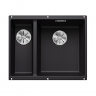 BLANCO - SUBLINE 340-160-U RH Black Silgranit Undermount Sink
