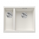 BLANCO - SUBLINE 340-160-U RH White Silgranit Undermount Sink