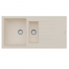 Realstone Composite Sink - Granite Cream 1.5 Bowl & Drainer