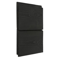 CHARRED TIMBER CLADDING - Shou Sugi Ban - Dark Night Classic Profile Exterior Cladding