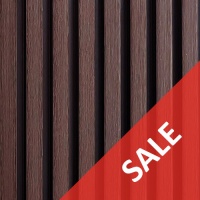 WPC Capri "Wenge" - Composite Cube Wall Cladding