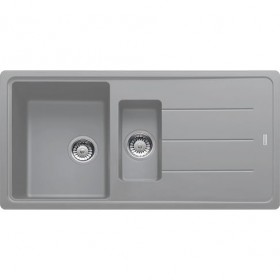 FRANKE - Basis 1.5 Bowl Sink Reversible Fragranite Stone Grey