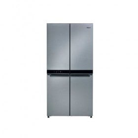 WHIRLPOOL - F/S 90cm 4 Door Frost Free Fridge Freezer Stainless Steel