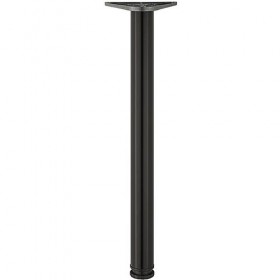 BREAKFAST BAR LEG 870MM - Black Worktop
