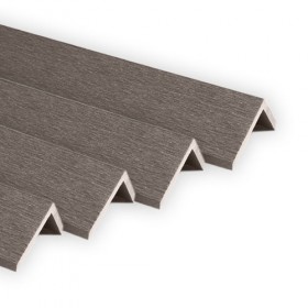 Noyeks - WPC Composite Decking - End L-Profile - Charcoal