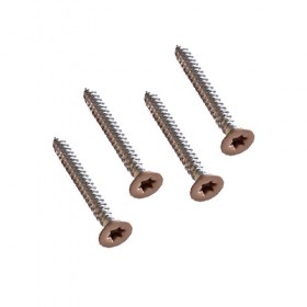 CRETE - CoEx "Cedar" Cladding Stainless Steel Coloured Head Screws Qty 100