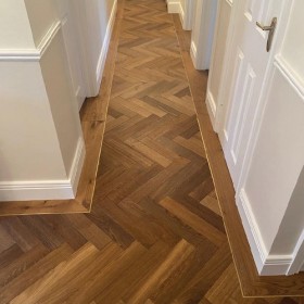 WN COLLECTION - Herringbone Slaney Oak 90mm x 14mm x 450mm