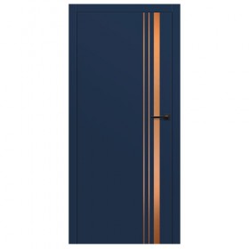 ERKADO - Inlays Brushed Copper Lux 521 Doors