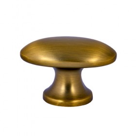 MONZA - Modern Oval Style Knob Bronze NOY0802000