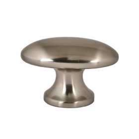 MONZA - Monza Modern Oval Style Knob Brushed Nickel NOY0802008