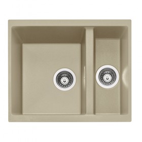 CAPLE - LEE151DS Undermount Geotech Granite 1.5 Bowl Sink Dessert SandCAPLE - LEE151DS Undermount Geotech Granite 1.5 Bowl Sink Dessert Sand