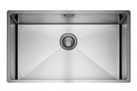 CAPLE - Mode750 Inset or Undermount Sink Stainless Steel