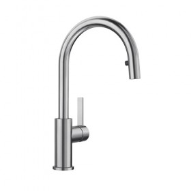 BLANCO CANDOR-S - Pull Out Mixer Tap Brushed Stainless Steel